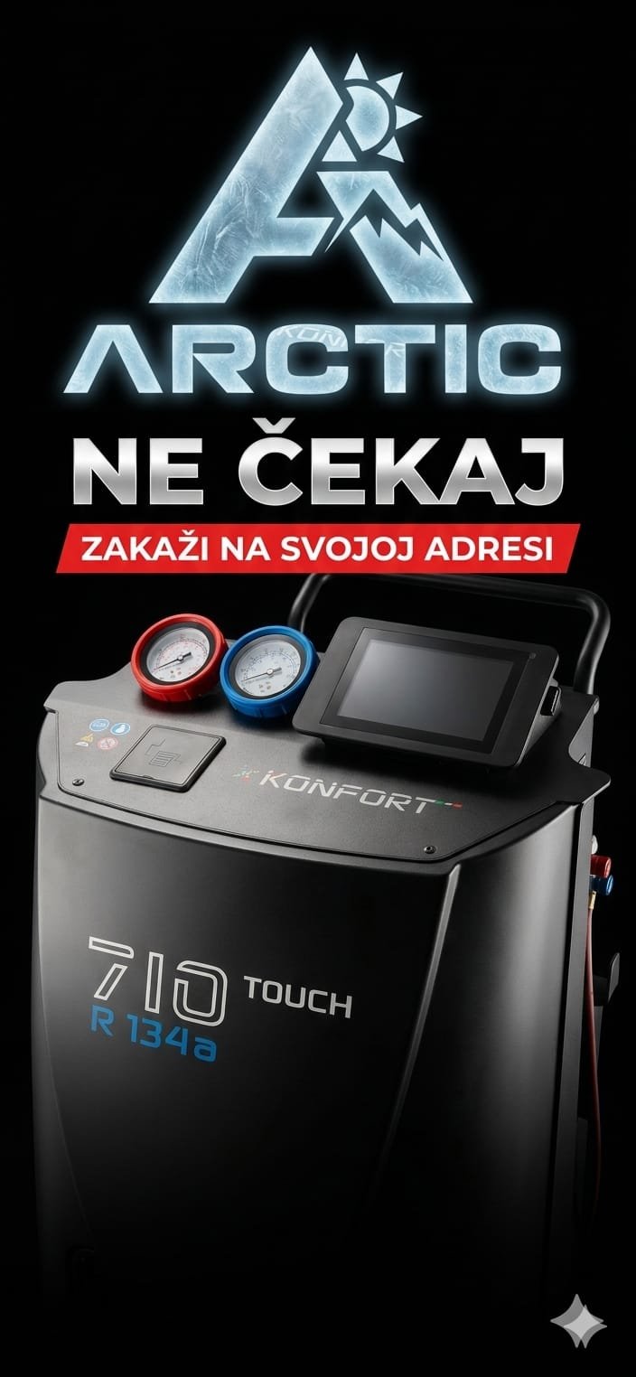 Touch ekran na mašini